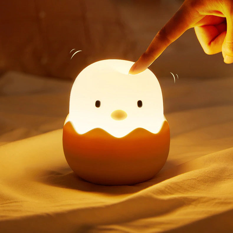 Egg-Shaped Night Light for Kids - LED Color Changing Lamp