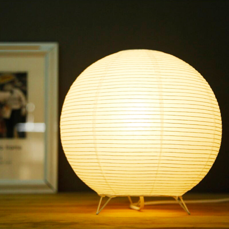 Japanische Papierlaterne Nachttischlampe - Unique Industrial Design