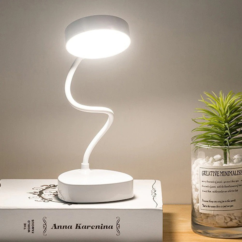 White Bedside Reading Lamp - Vintage Wall Light Fixture