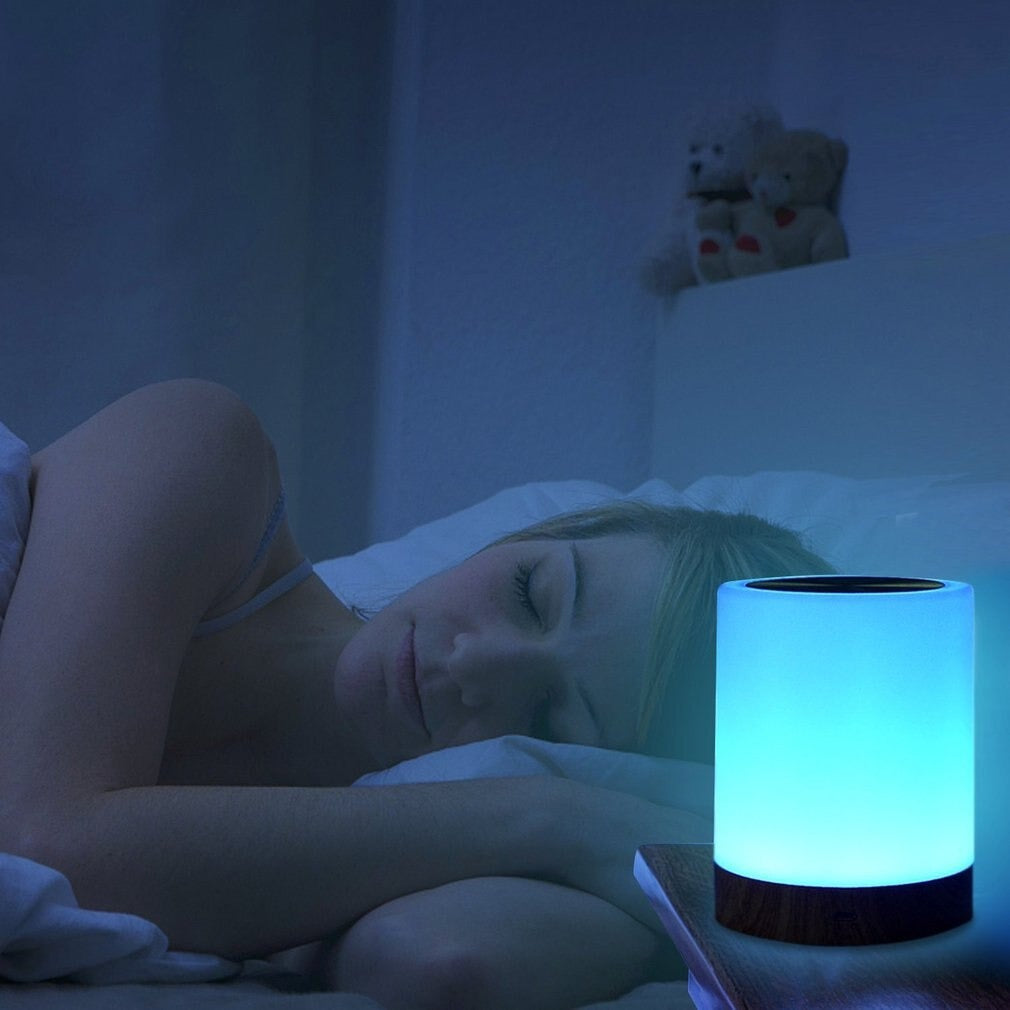 Wireless Touch-Sensitive Night Light with 6 Colors