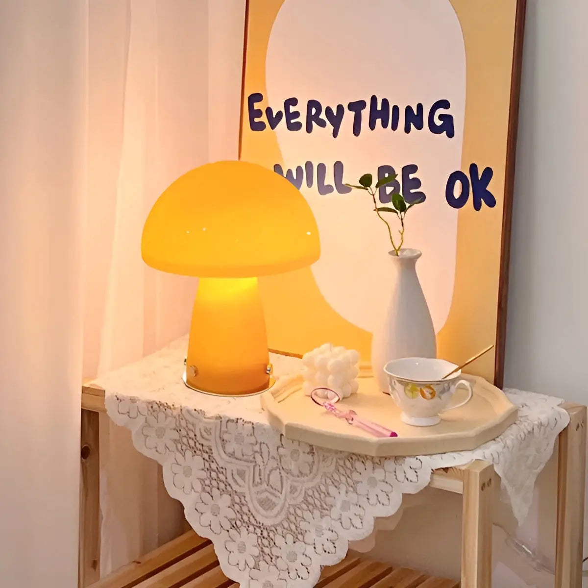 LED Sponge Lamp - Elegance and Warmth for Your Home