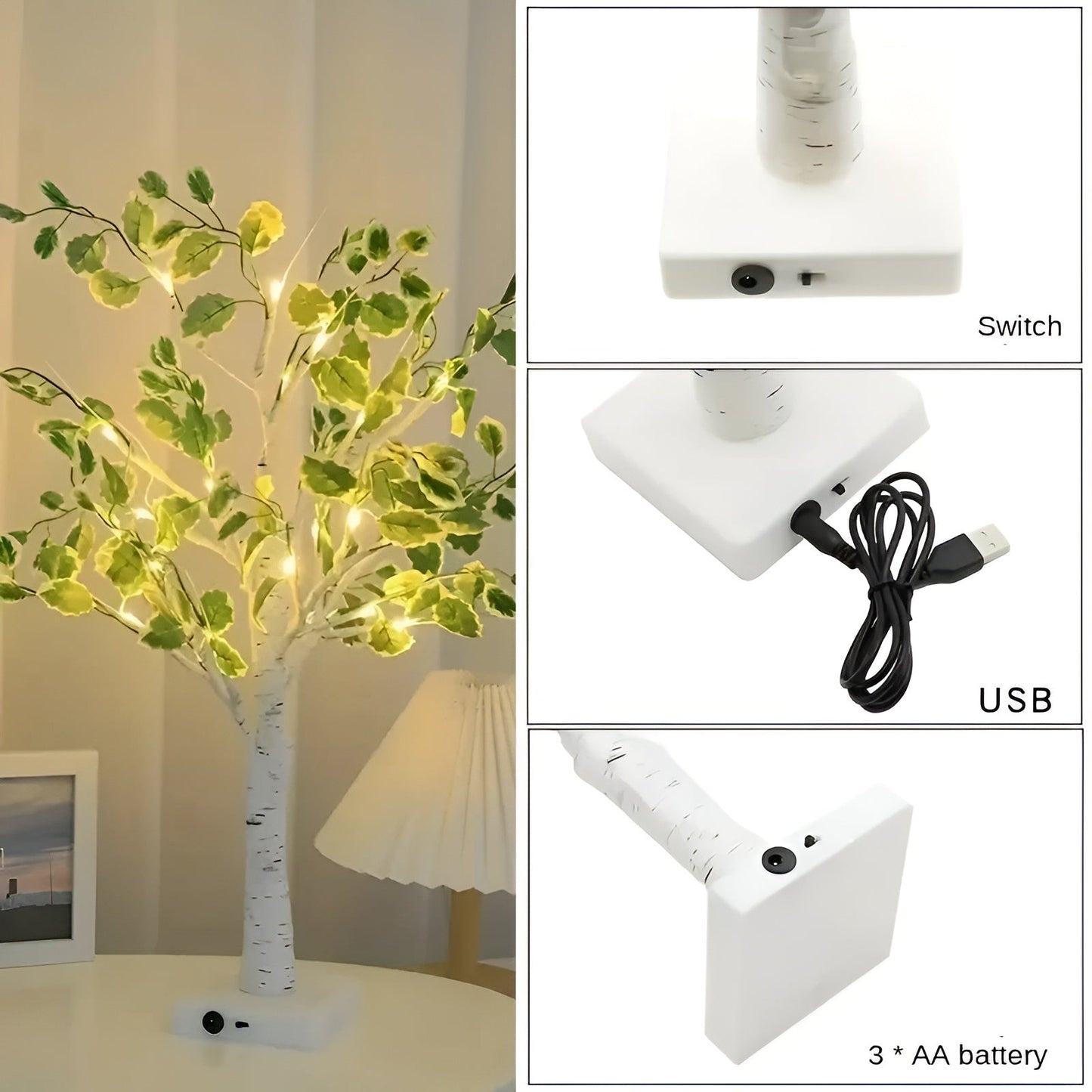 LED Tree Lamp - BrightTree - Elegant Home Decoration