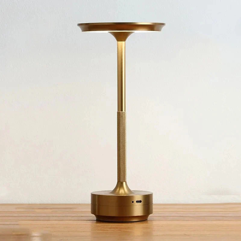 Premium One Touch Table Lamp - Elegant Gold Design
