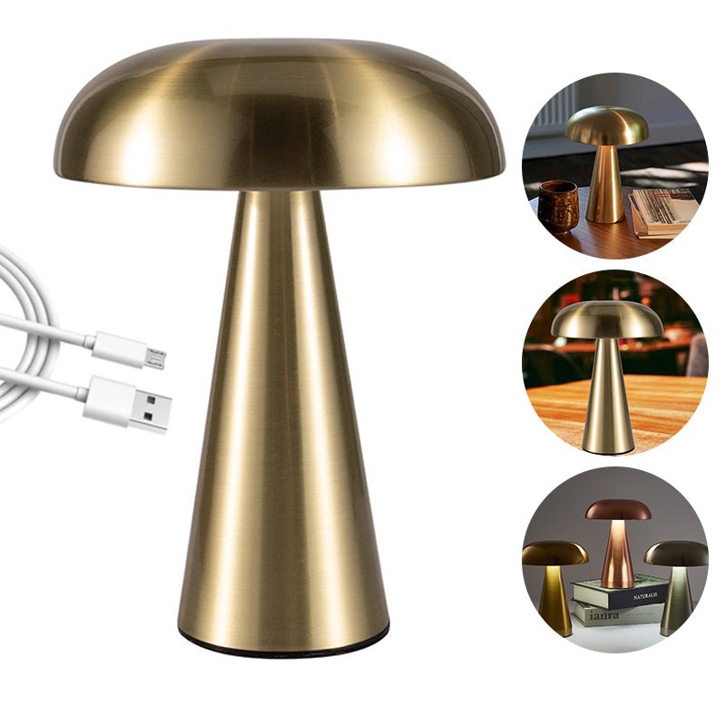 Champignon Touch Sensor Table Lamp LED Dimmable Mushroom Design