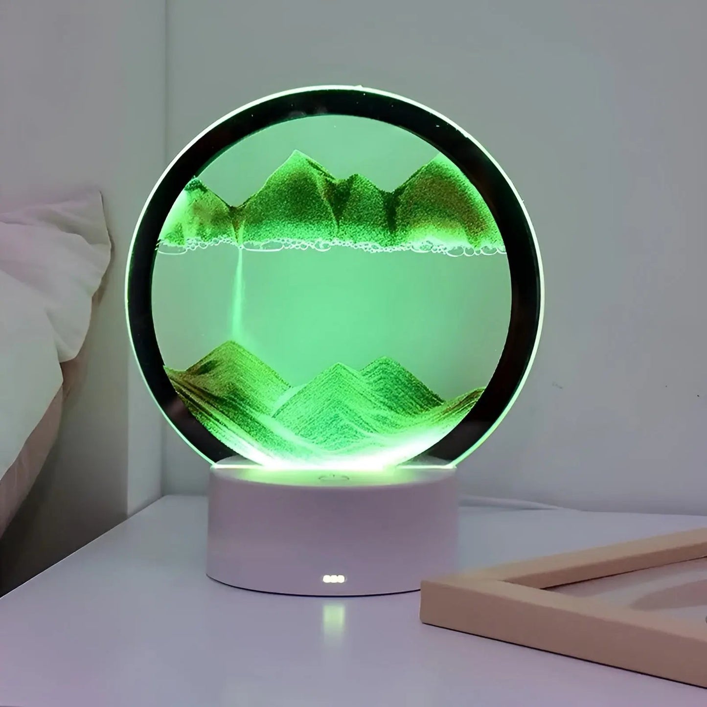 Captivating Quicksand Art Lamp – Magical Animation Lighting