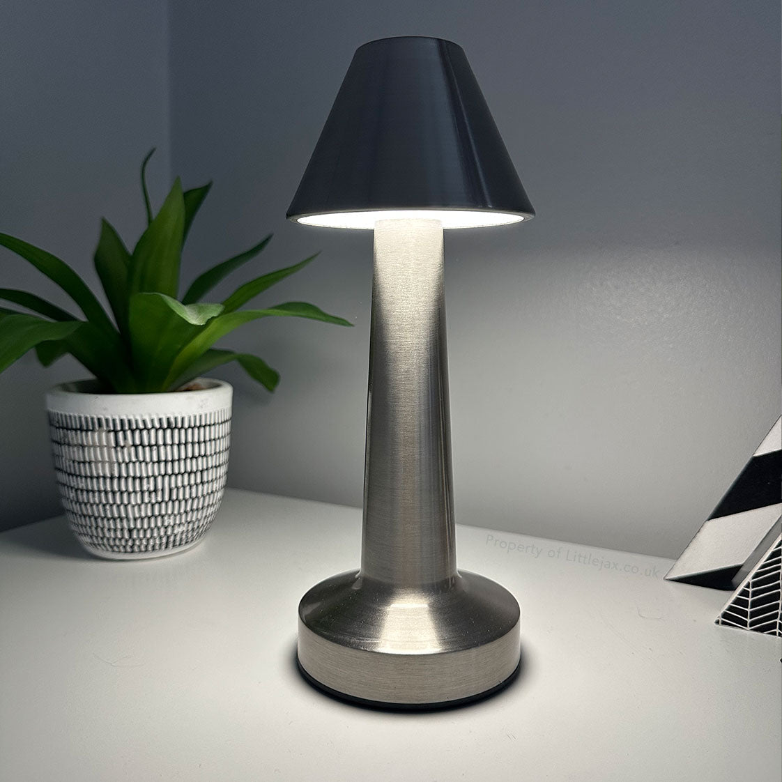 Ambient Oblique Modern Wireless Table Lamp Dimmable LED