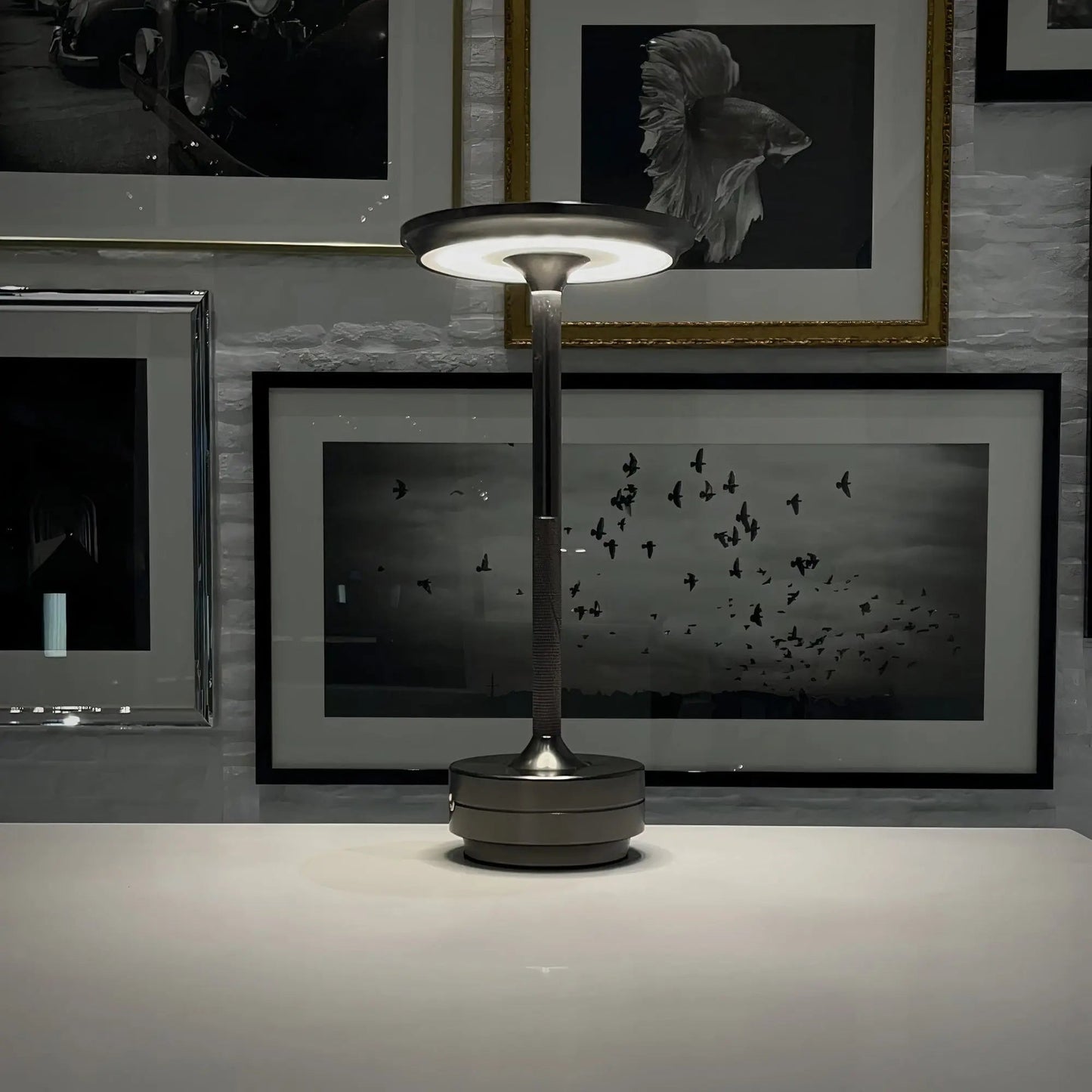 Designer Table Lamp Thomas by LumenArt - Stylish Metal Décor