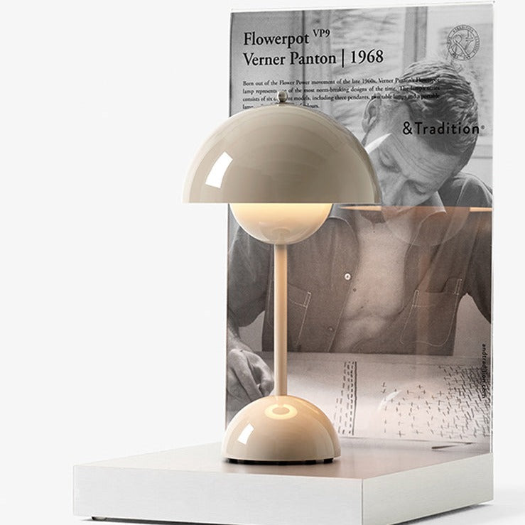 Mushlamp | Retro Umbrella Table Lamp with Dimmable LED