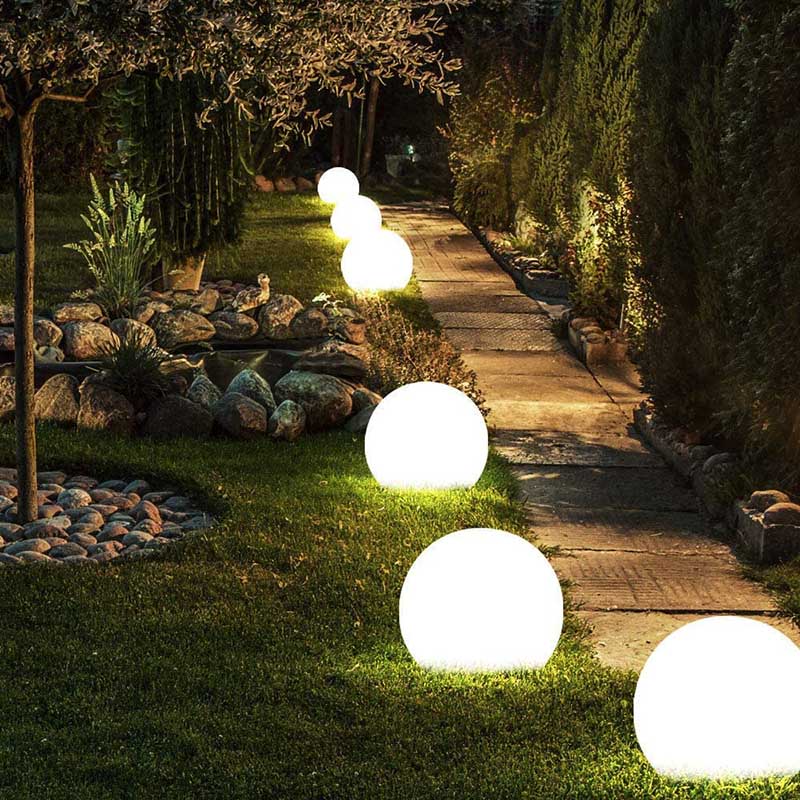 Spherical Garden Light - LED Waterproof Remote Control