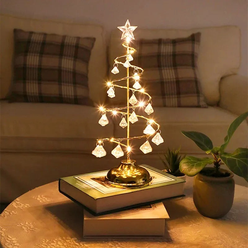Frendorf Christmas Tree with LED Lights - 33cm Decor
