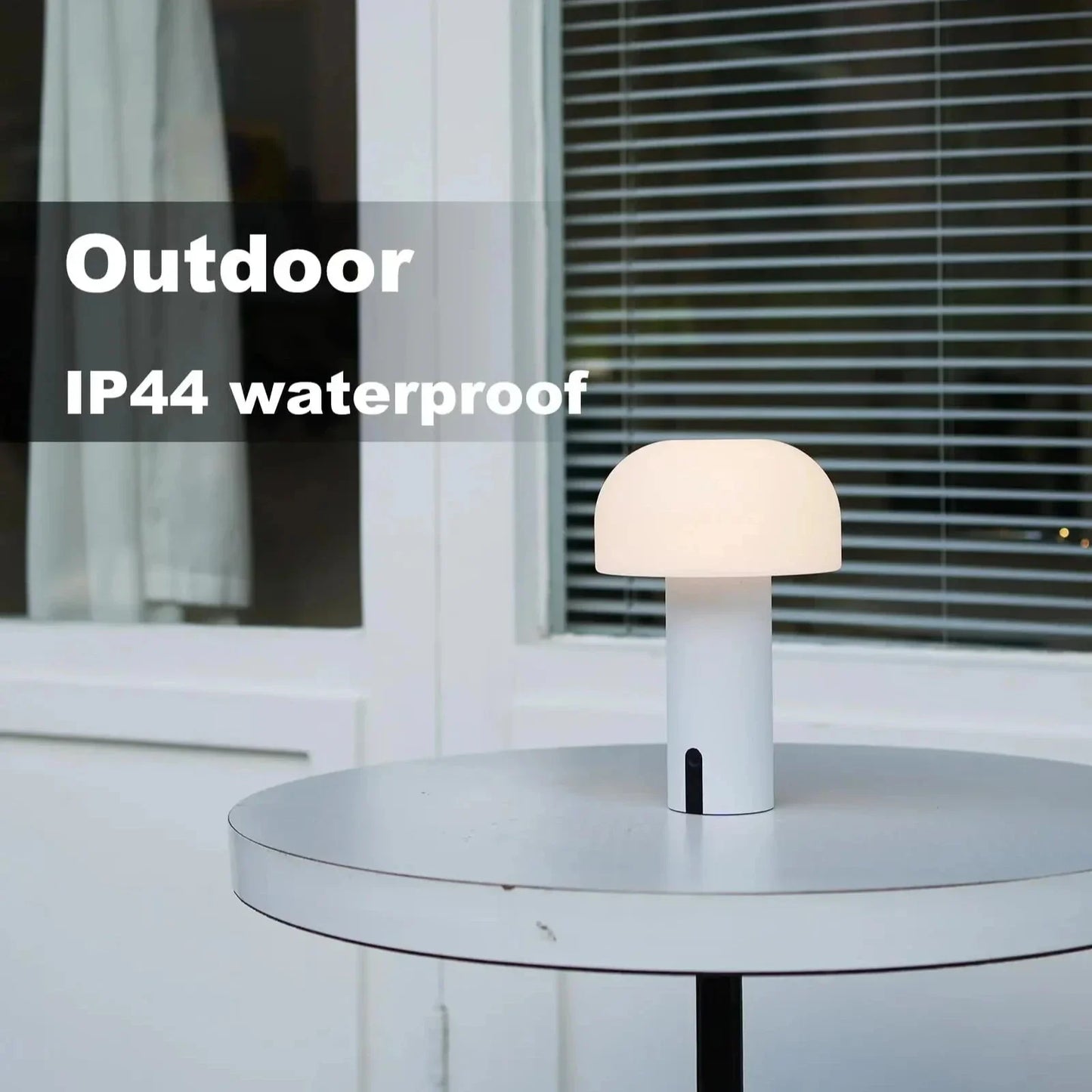 Einfache Minimalistische Pilz Tischlampe LED Desk Light