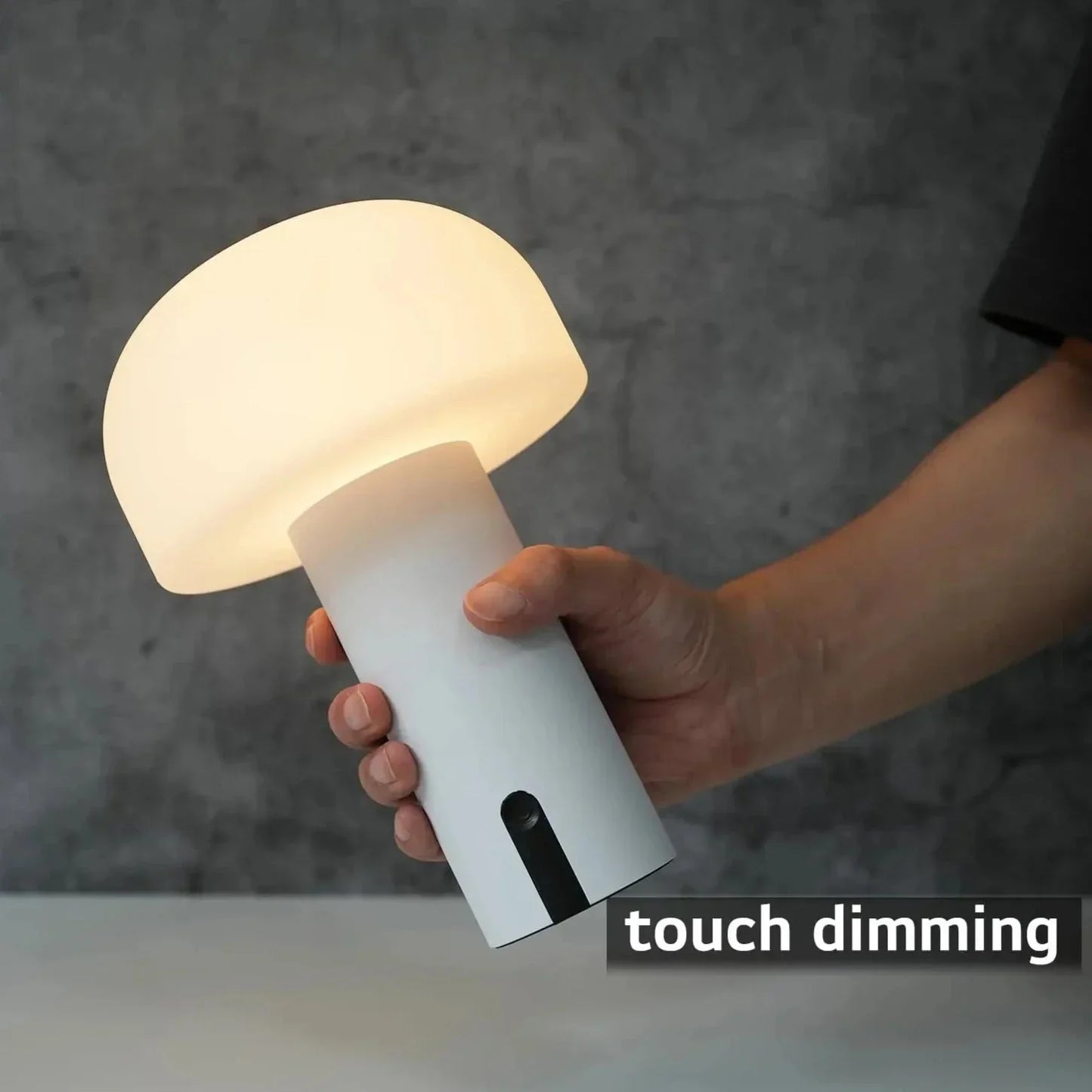 Einfache Minimalistische Pilz Tischlampe LED Desk Light