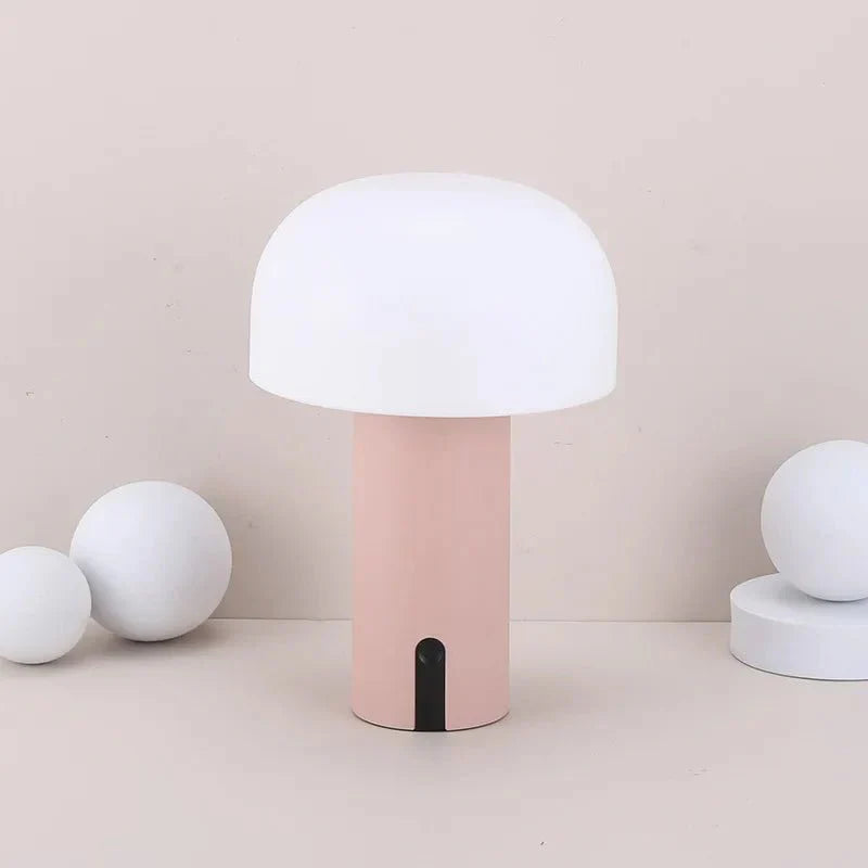 Einfache Minimalistische Pilz Tischlampe LED Desk Light