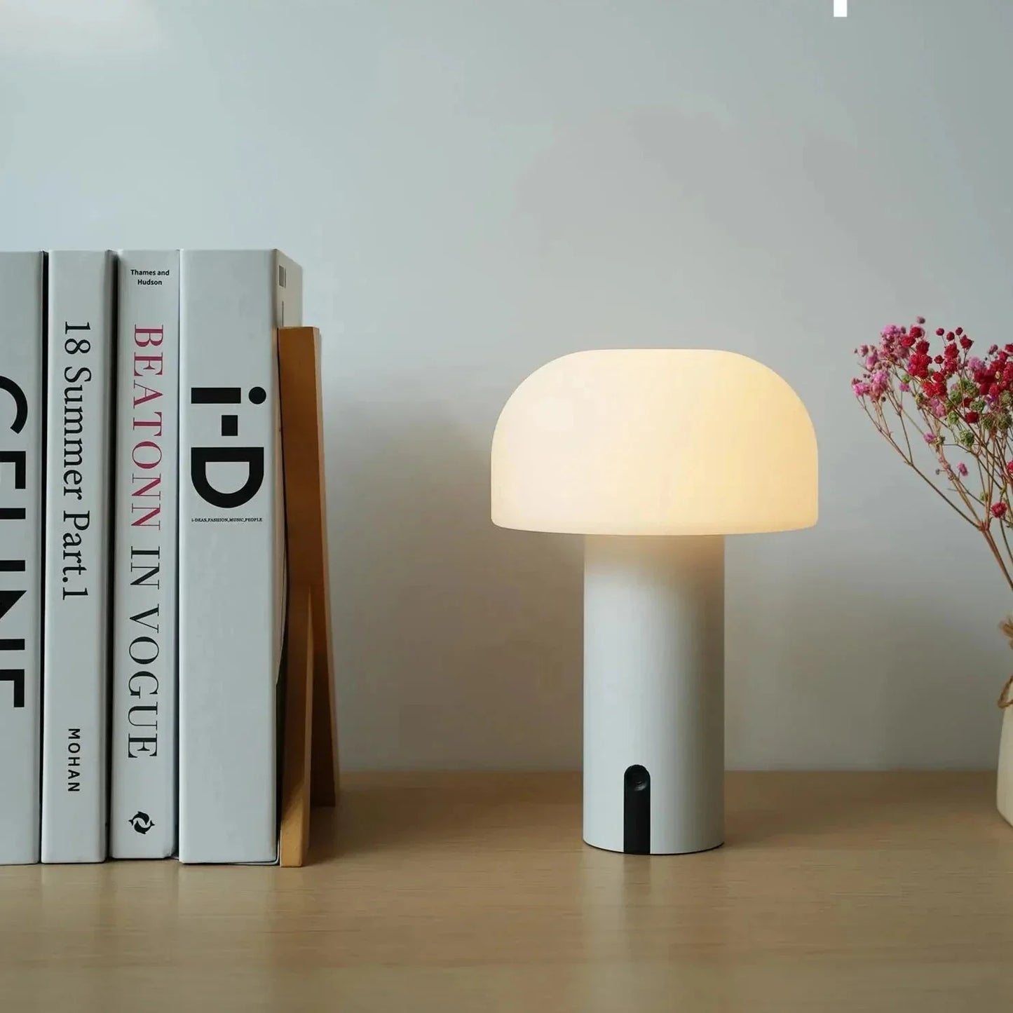 Einfache Minimalistische Pilz Tischlampe LED Desk Light