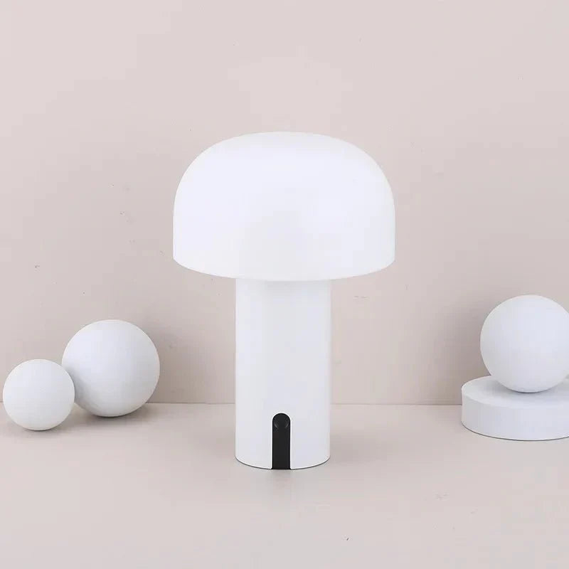 Einfache Minimalistische Pilz Tischlampe LED Desk Light