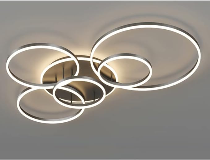 Modern Ceiling Light Black - Stylish LED Fixture for Home