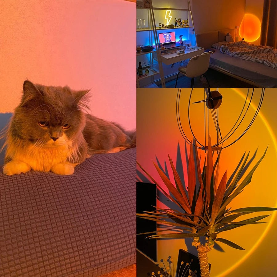 Betörende Schönheit LED Magic Sunset Lamp - MagieSun