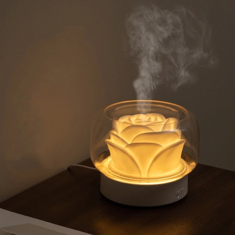 Premium Aromatherapy Diffuser with LED Light – USB Rechargeable