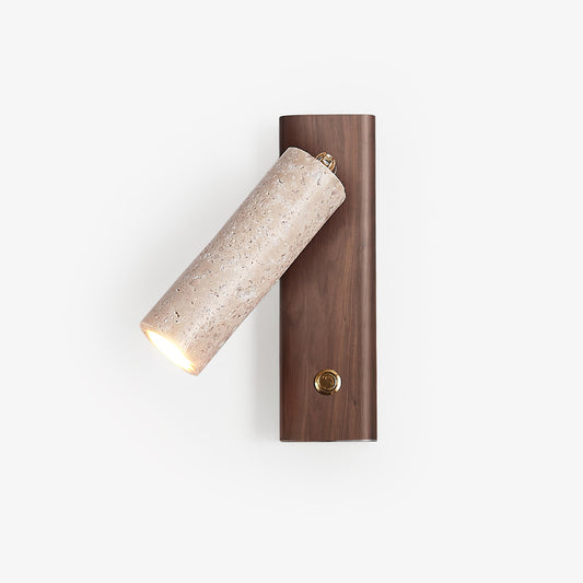 Lustra Torch Wall Lamp - Yellow Travertine, LED, Indoor
