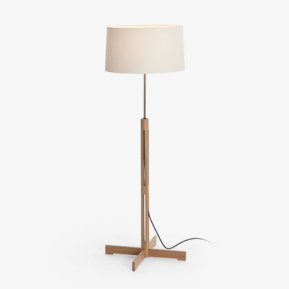 Nordic Frame Floor Lamp - LED Wooden Design for Indoors
