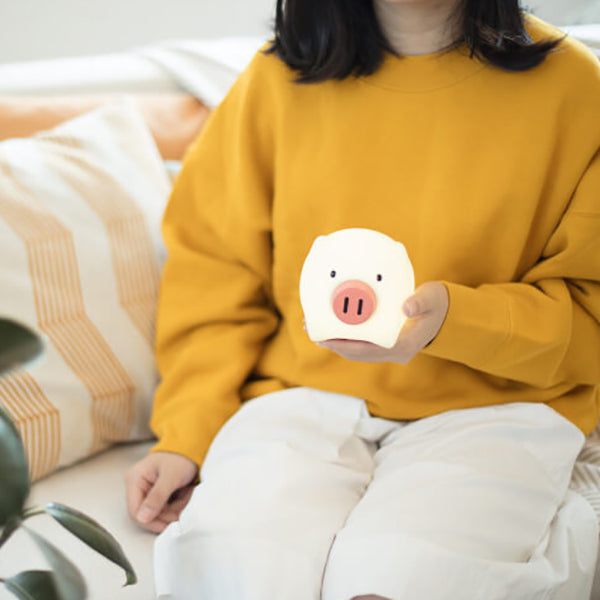 Kreative Sweet Pig Touch Timer LED Night Light Table Lamp