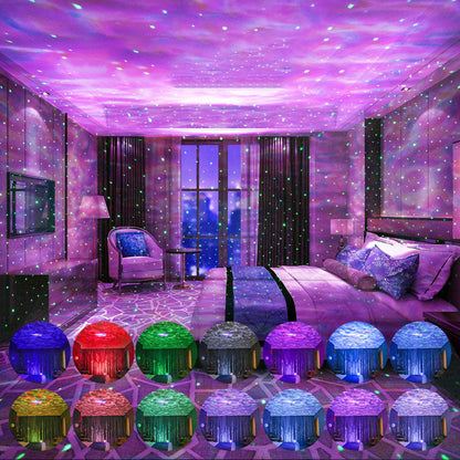 Moderne Creative Tripod Remote Music USB Star Projector Lamp