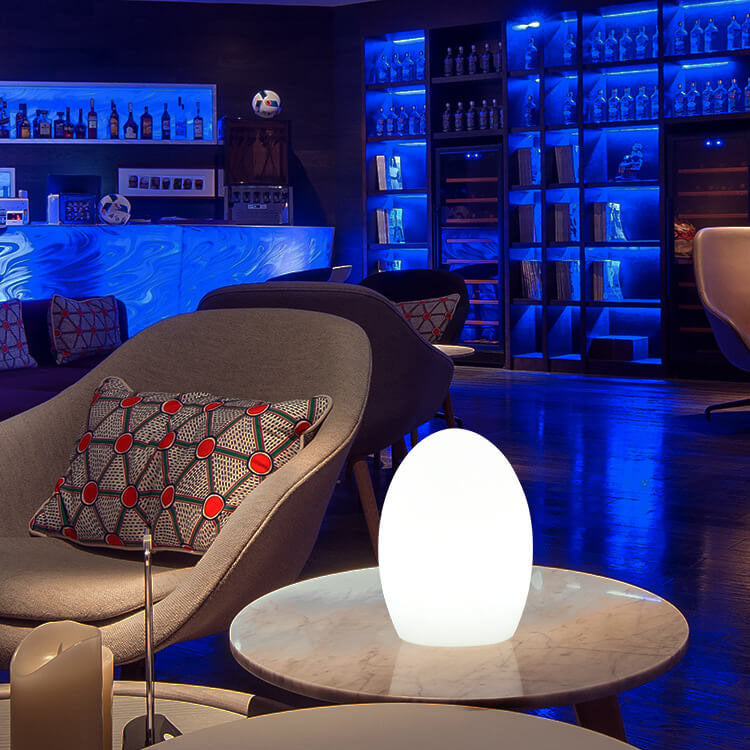 RGB ABS Shaped LED Decorative Table Lamp - USB/Battery