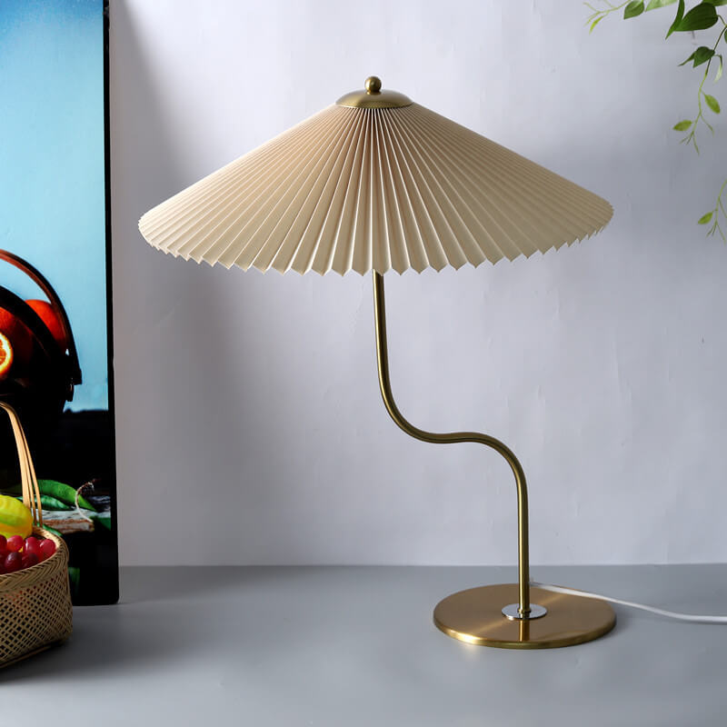 Umbrella Table Lamp – Modern & Ambient Lighting for Any Space