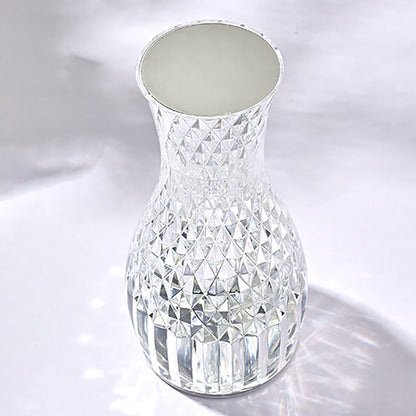 Moderne Art Deco Acrylic Bottle Design USB LED Table Lamp