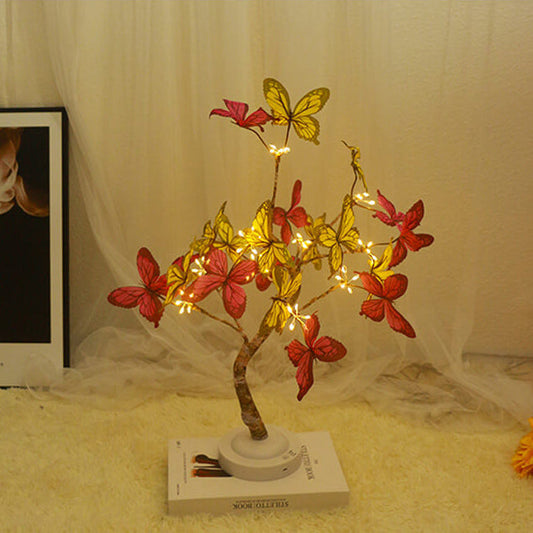 Kreative Schmetterling LED Tree Light Table Lamp 50cm