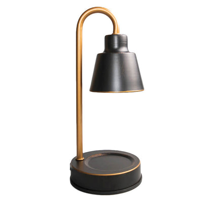 European Style Cone Cold-Rolled Steel Base 1-Light Candle Table Lamp