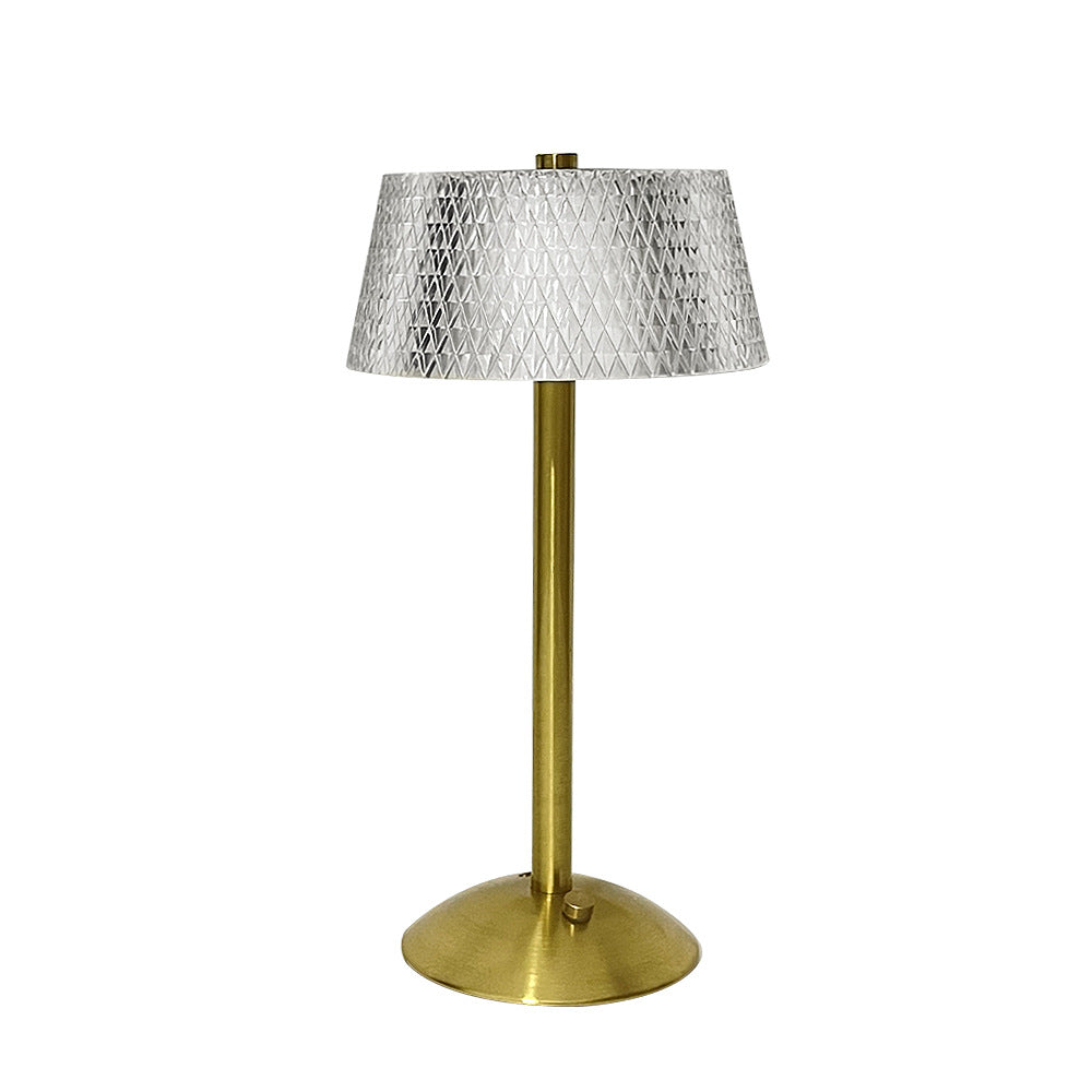 Nordic Retro Minimalist Metal USB Rechargeable LED Table Lamp