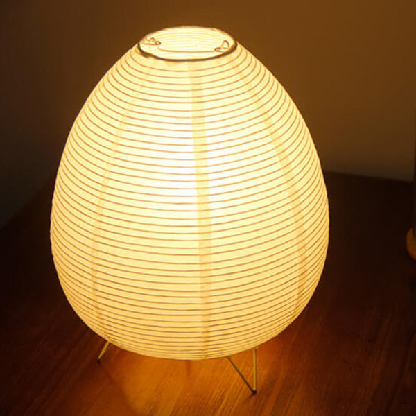 Nordic Minimalist Xuan Paper Lantern 1-Light Table Lamp