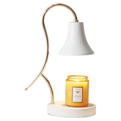Modern Minimalist Creative Iron Flower Shape 1-Light Wax Table Lamp