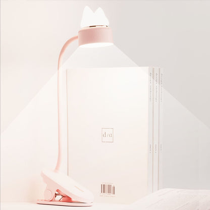Kreative LED Cat Ear Eye Protection Clip Table Lamp