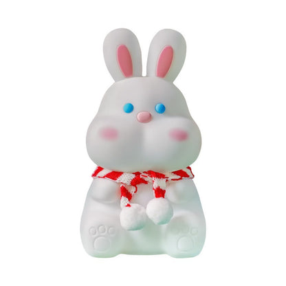 Kreative Cartoon Rabbit Silicone USB LED Night Light Lamp