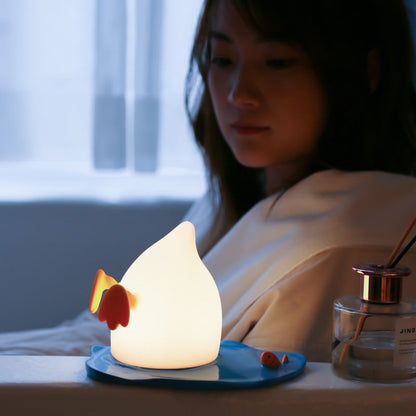 Kreative Rose Silicone USB LED Night Light Table Lamp