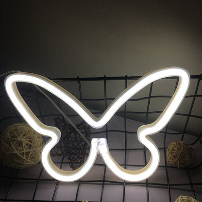 Kreative Neon Butterfly LED Battery/USB Decorative Light