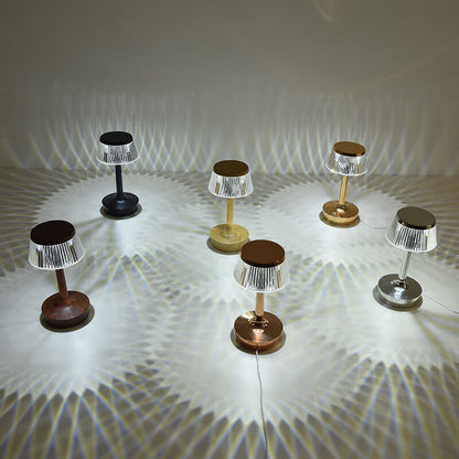 Kreative Kristall-Pilz LED Night Light Table Lamp