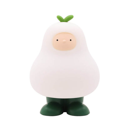 Kreative Cartoon Pear Silicone LED Night Light Table Lamp