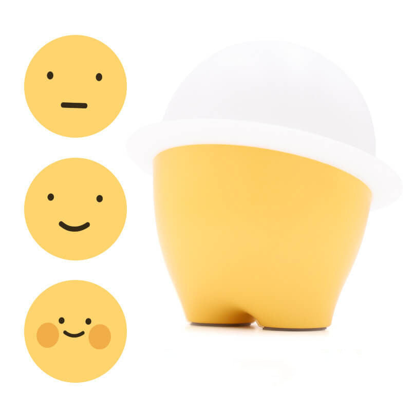 Kreative Sweet Emoji Silicone LED Night Light Table Lamp