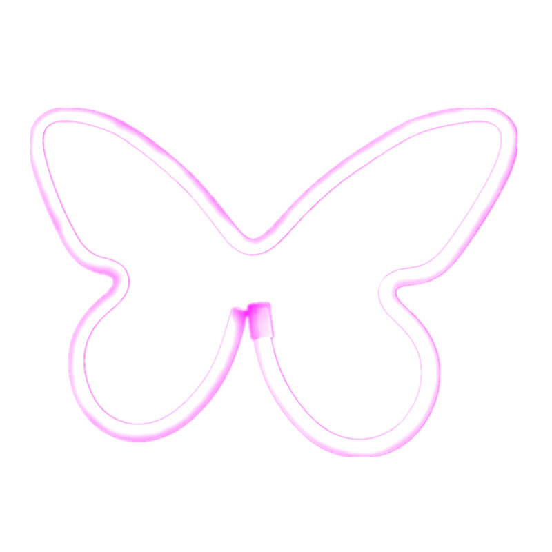 Kreative Neon Butterfly LED Battery/USB Decorative Light