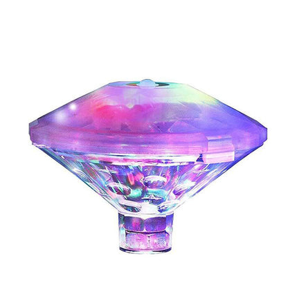 Waterproof RGB LED Diamond-Shaped Night Light Lamp