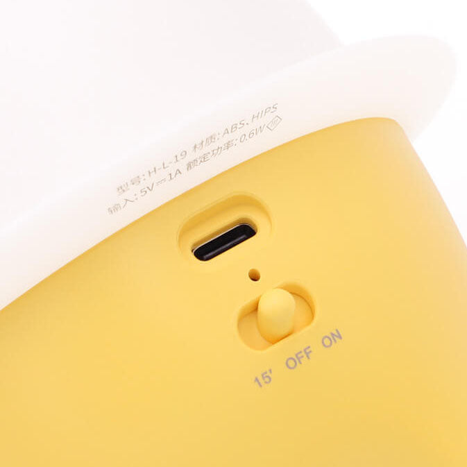 Kreative Sweet Emoji Silicone LED Night Light Table Lamp