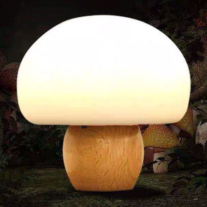 Moderne Kreative Mushroom Colour Changing Silicone Table Lamp