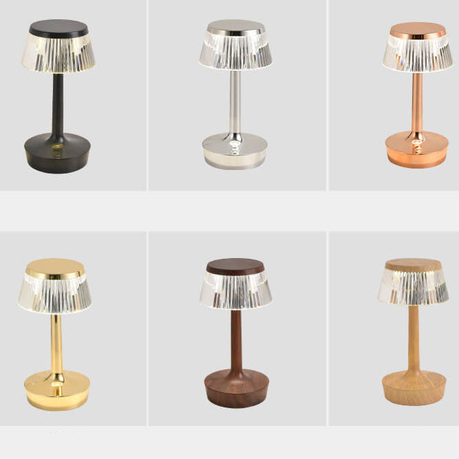 Kreative Kristall-Pilz LED Night Light Table Lamp