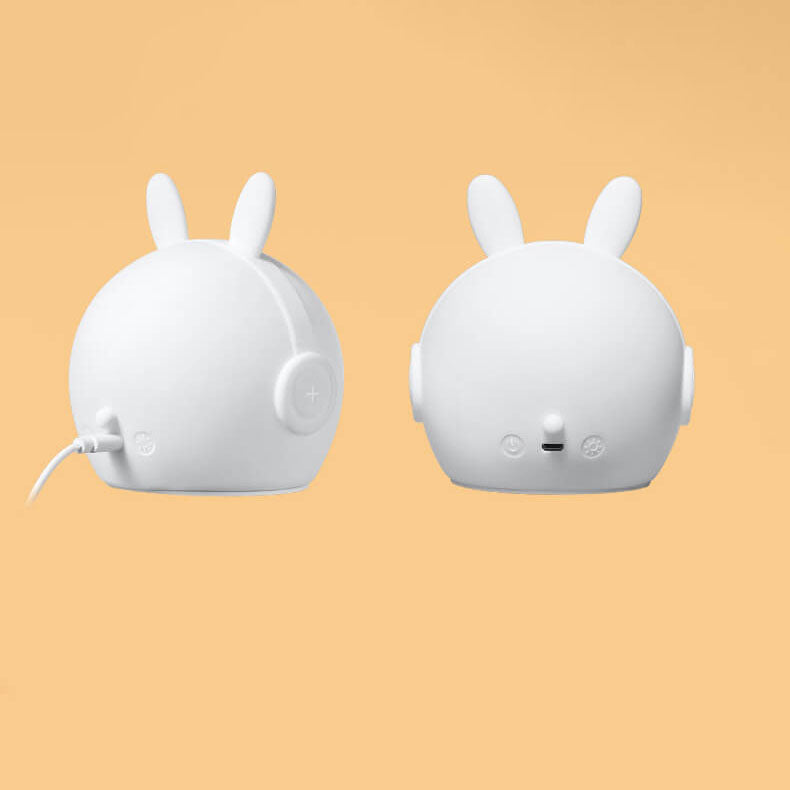 Kreative Cartoon Deer Rabbit Silicone USB LED Night Light Lamp