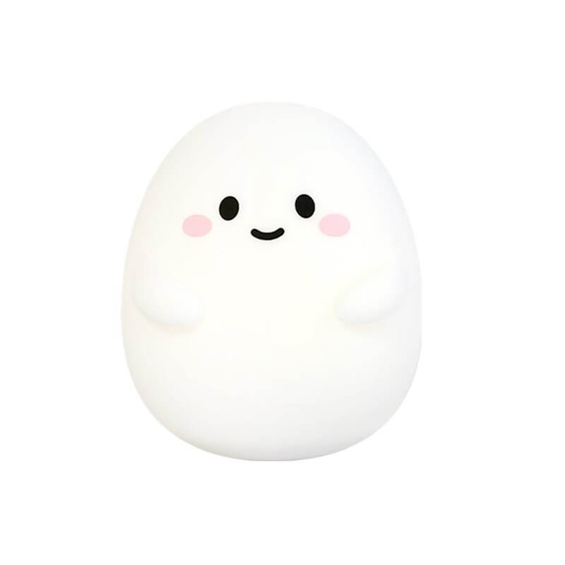Kreative Cartoon Egg Silicone USB LED Kids Night Light Lamp
