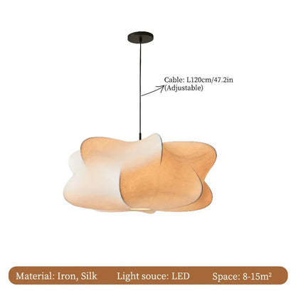 Wabi Sabi Silk Pendant Light – Embrace Japanese-Inspired Elegance