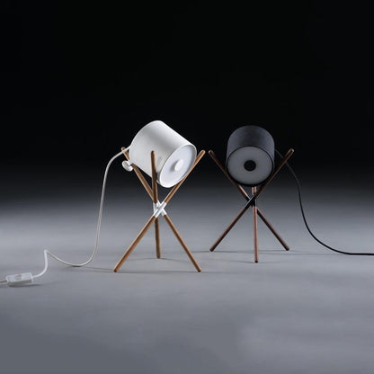 Shift Lamp Floor Lamp - LED Indoor Wood & Metal Design